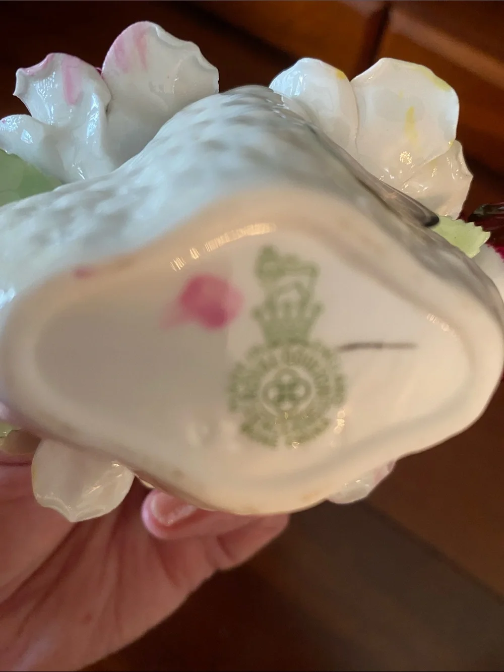 Staffordshire delicate hand